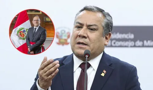 Adrianzén consideró que Salardi debe mantenerse en su puesto | Composición: LR. Adrianzén consideró que Salardi debe mantenerse en su puesto