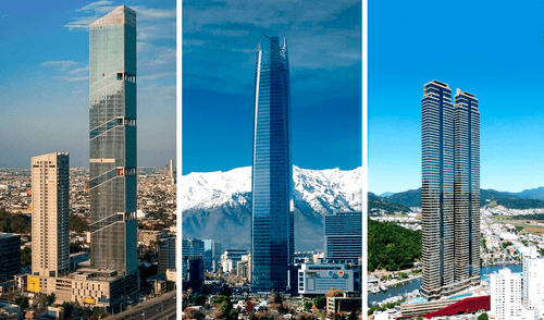 Estas construcciones redefinen la arquitectura de cada país en América Latina. Foto: Composición LR/Tonadri/Construcciones.