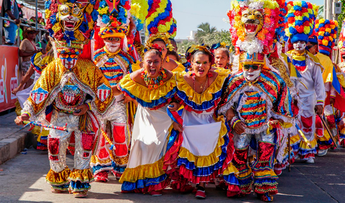 Uno de los eventos que darán inicio al Carnaval de Barranquilla 2025 es la Batalla de Flores. Foto: difusión Uno de los eventos que darán inicio al Carnaval de Barranquilla 2025 es la Batalla de Flores.