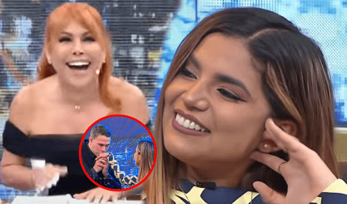 Magaly Medina no cree en los coqueteos de Susana y Paco. Foto: composición LR/difusión/ATV Magaly Medina