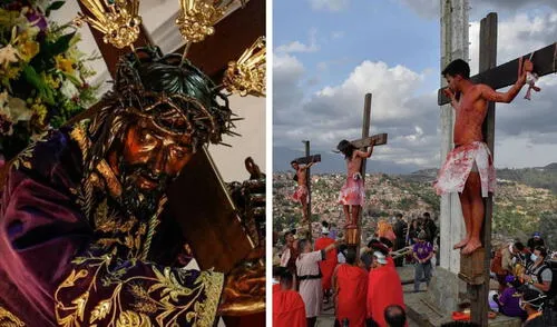 Descubre qué días serán feriados en Venezuela. Foto: composiciónLR/VTV/Sputnik Semana Santa 2025 en Venezuela: fechas importantes y significado de cada día de la celebración cristiana