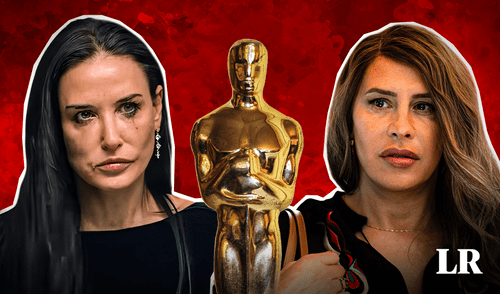 Demi Moore y Karla Sofía Gascón han sido nominadas a los Oscar 2025. Foto: composición LR/Freepik