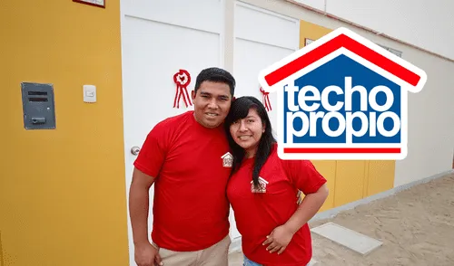 personas beneficiadas del programa techo propio