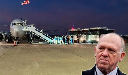 Tom Homan, jefe de asuntos fronterizos en la administración Trump, confirmó que los vuelos de expulsión iniciarán en los próximos 30 días. Foto: composición LR/ AFP Tom Homan, jefe de asuntos fronterizos en la administración Trump, confirmó que los vuelos de expulsión iniciarán en los próximos 30 días. Foto: composición LR/ AFP