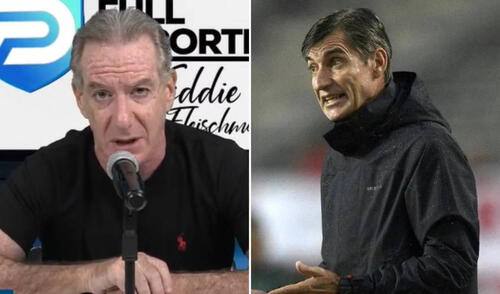 Óscar Ibáñez tendrá su primera experiencia en una selección. Foto: composición LR/captura de Full Deporte Fleischman se refirió a Óscar Ibáñez tras ser oficializado como DT de Perú