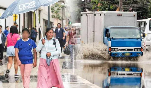 Senamhi instó a la población a tomar las precauciones del caso. Foto: composición / LR Senamhi instó a la población a tomar las precauciones del caso