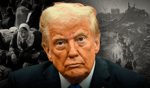 El plan presidencial ha sido rechazado por la ONU, la Autoridad Palestina y diversas organizaciones, que advierten sobre el desplazamiento forzado y sus posibles implicaciones legales. Foto: composición LR/AFP/EFE El plan presidencial ha sido rechazado por la ONU, la Autoridad Palestina y diversas organizaciones, que advierten sobre el desplazamiento forzado y sus posibles implicaciones legales.