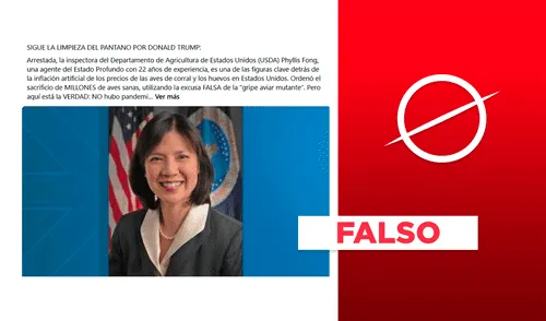 No existe información oficial que señala a Phyllip Fong como la autora de los sacrificios de pollos por la gripe aviar, mucho menos que utilizó esta epidemia avícola para manipular los precios. Foto: composición LR/captura de pantalla. larepublica.pe