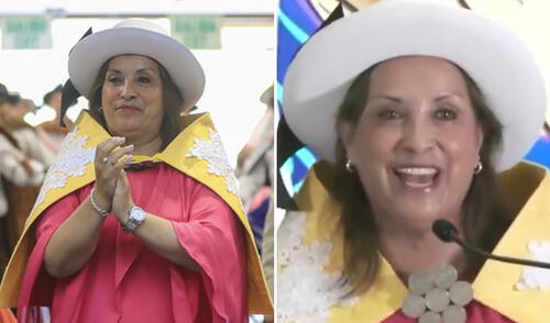 “Carlos Álvarez, haz lo tuyo”, usuarios bromearon. Foto: composición LR/ Presidencia Dina Boluarte cantó carnaval en quechua y usuarios bromean: “Haz lo tuyo Tito Silva"