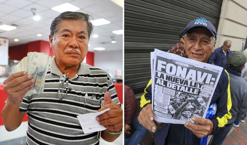 Se espera la devolución a más de un millón de exfonavistas en 2025. Foto: Andina/LR Se espera la devolución a más de un millón de exfonavistas en 2025. Foto: Andina/LR