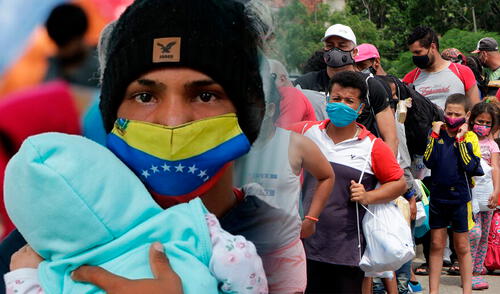 No es Colombia, el país que superó a Perú en nuevos migrantes venezolanos: en 2024 representaron la mitad de extranjeros en la nación. Foto: composición LR/EFE/Mario Caicedo/Archivo/UP venezolanos en perú | venezolanos migrantes | venezolanos | venezuela | brasil | colombia