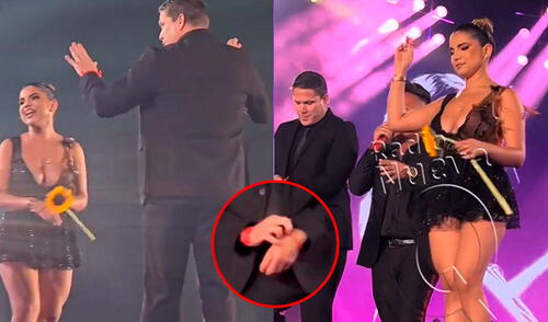 Paco Bazán y Susana Alvarado se lucieron juntos en el concierto de Corazón Serrano.