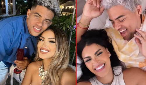 Michelle Soifer evidencia su amor por su novio Gleysom Reñé