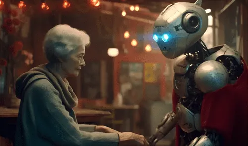 Con los robots humanoides, China pretende optimizar la calidad de vida de las personas mayores. Foto: difusión Con los robots humanoides, China pretende optimizar la calidad de vida de las personas mayores.