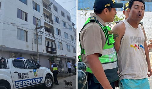 Colombiano asesinó a su pareja en una casa de SJM. Fue capturado. Crédito: Kevinn García.