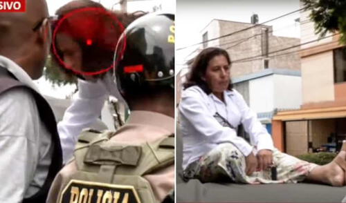 Mujer se sube a vehículo