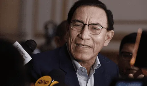 Martín Vizcarra fue inhabilitado por 10 años por el Congreso por el caso Vacunagate. Foto: Marco Cotrina / LR Martín Vizcarra fue inhabilitado por 10 años por el Congreso por el caso Vacunagate.