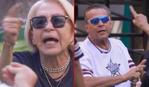 Laura Bozzo y Alfredo Adame discuten fuertemente