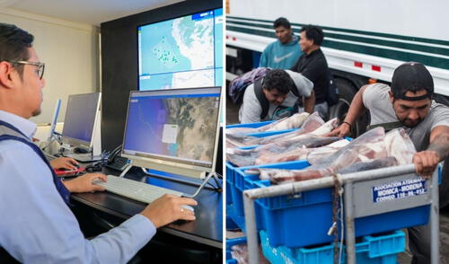 Desde el 1 de enero de 2026, las embarcaciones pesqueras tendrán que instalar el Sisesat, en plazos diferenciados según la capacidad de bodega. Foto: composición LR/Andina Pesca artesanal