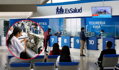 Miles de trabajadores en Perú se atienden en el seguro social EsSalud. Foto: Composición LR/Andina. Miles de trabajadores en Perú se atienden en el seguro social EsSalud.