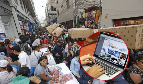 Mesa Redonda y comercio electrónico. Foto: composición LR/Andina Mesa Redonda y comercio electrónico