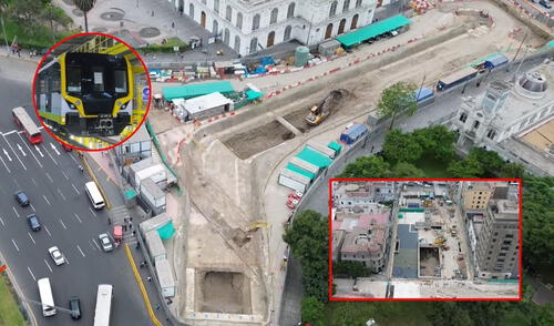 Avances de la Línea 2 del Metro de Lima y Callao