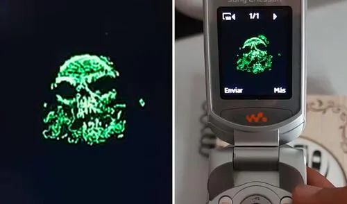 Esta imagen en movimiento afectaba a muchos celulares de la época. Foto: Retro Celulares & Más /Geiler Almario