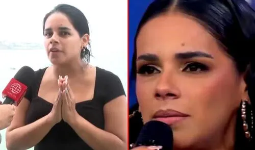 Giuliana Rengifo revela detalles de la extorsión que recibe.