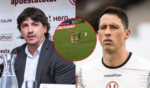 El gol de Comerciantes Unidos tras el error de Britos fue en el minuto 94. Foto: composición LR Jean Ferrari habló sobre el error de Britos en el empate de Universitario