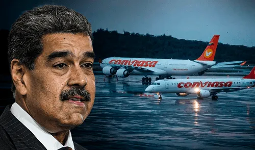 Maduro confirmó dos aviones para la repatriación de migrantes. Foto: composición LR Maduro confirmó dos aviones para la repatriación de migrantes.
