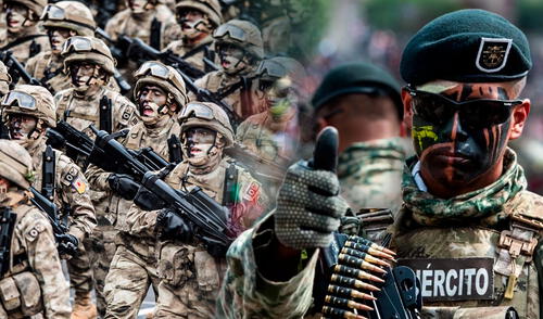 Las diferencias históricas entre Perú y Chile fueron notables en términos de poder bélico y desarrollo militar. Foto: Composición LR/AFP/Infodefensa. Las diferencias históricas entre Perú y Chile fueron notables en términos de poder bélico y desarrollo militar. Foto: Composición LR/AFP/Infodefensa.