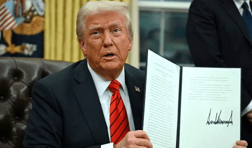 Trump ha aplicado diversos aranceles en sus primeras semanas de gobierno. Foto: AFP