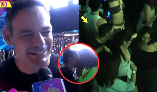 Mark Vito fue visto disfrutando de la soltería en una discoteca de Barranco