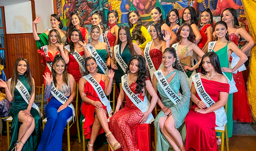 Candidatas para Reina del Carnaval 2025.