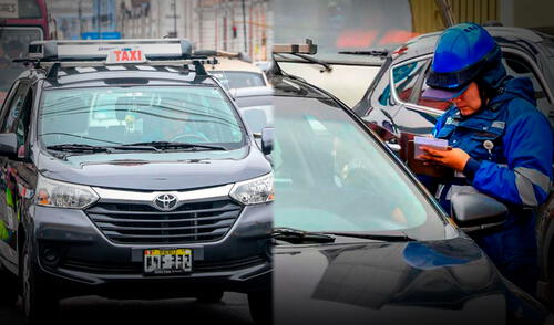 ATU impondrá multas contra aquellos taxis que realicen servicio de colectivo. Foto: Composición LR