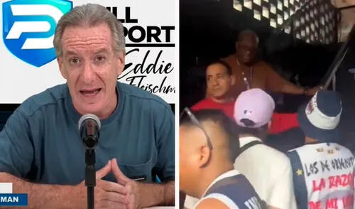 Eddie Fleischman lapidó a los hinchas de Alianza Lima tras agresión a Elejalder Godos