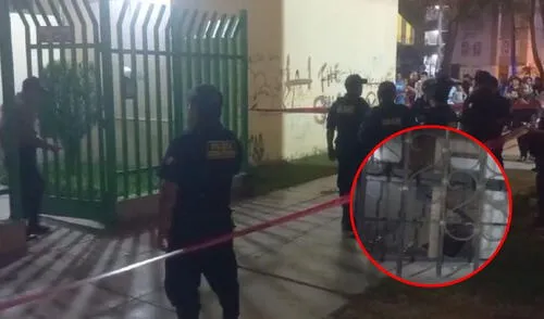 Vecinos de condominio en Trujillo alarmados por fuerte estallido en la noche.