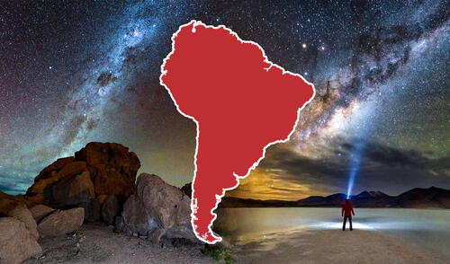 Chile se posiciona como uno de los mejores destinos globales para el turismo nocturno, destacado por la BBC gracias a su desierto de Atacama y sus cielos oscuros ideales para la observación astronómica. Foto: composición LR/CGTN El único país de América Latina entre los 5 mejores destinos para "turismo nocturno"