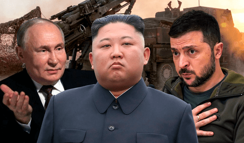 Pyongyang dio a Moscú 11.000 soldados, según reveló un alto cargo del Ministerio de Defensa surcoreano. Foto: Composición LR.