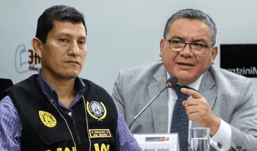 Harvey Colchado afirmó que Juan José Santiváñez estaría buscando entrar al Congreso para alcanzar inmunidad política. | Composición LR. Harvey Colchado afirmó que Juan José Santiváñez estaría buscando entrar al Congreso para alcanzar inmunidad política.