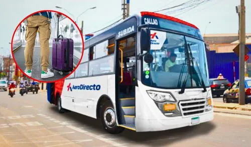 Nuevo Aeropuerto Jorge Chávez contará con servicio de transporte público AeroDirecto a partir del 30 de marzo de 2025. Foto: ATU/Andina Nuevo Aeropuerto Jorge Chávez contará con servicio de transporte público AeroDirecto