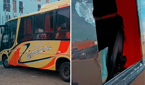 Bus interprovincial fue atacado en La Libertad.