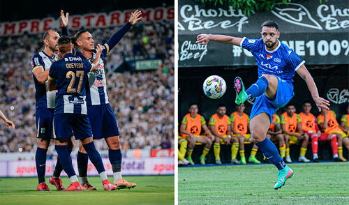 Alianza Lima arrancaría con Hernán Barcos como única novedad ante Nacional de Paraguay en Matute. Foto: composición LR/Alianza Lima/Nacional/X