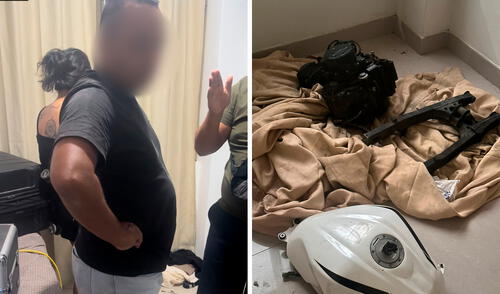 Miembros del plantel educativo extorsionado esperan que los intervenidos sean sancionados. hecho Foto: composición LR/PNP Detienen a policía en retiro acusado de extorsionar a colegio privado en Trujillo y exigir S/100.000