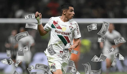 Kevin Serna afronta su primera experiencia en el fútbol brasileño. Foto: composición LR/AFP Fluminense rechazó millonaria oferta de México por Kevin Serna