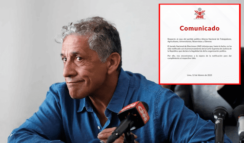 El partido A.N.T.A.U.R.O. fue declarado ilegal en segunda instancia por el Poder Judicial.