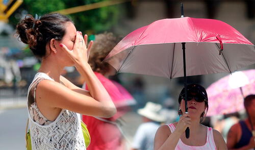 Senamhi advierte sobre ola de calor extremo en Lima, con temperaturas que superan los 30°C. Foto: composición Andina Senamhi advierte sobre ola de calor extremo en Lima, con temperaturas que superan los 30°C.