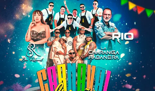 El esperado Carnaval limeño tendrá lugar el 22 de febrero a las 5:00 p.m. en el Club Lawn Tennis de Jesús María. Foto: difusión Carnaval limeño.