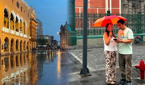 El Servicio Nacional de Meteorología e Hidrología del Perú (Senamhi) emite una alerta naranja por fuertes lluvias