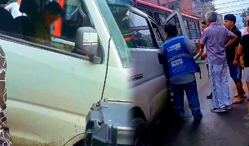 El hecho ocurrió cerca a la estación Bayovar de la Línea 1 del Metro de Lima. Foto: Composición LR